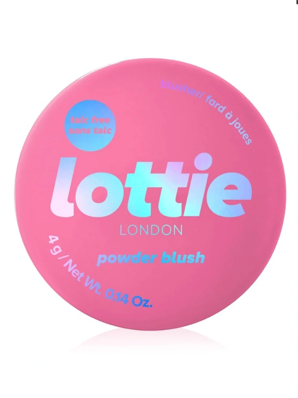🆕UO: LOTTIE LONDON: Rosy Powder Blush in Pink- FULL SIZE
